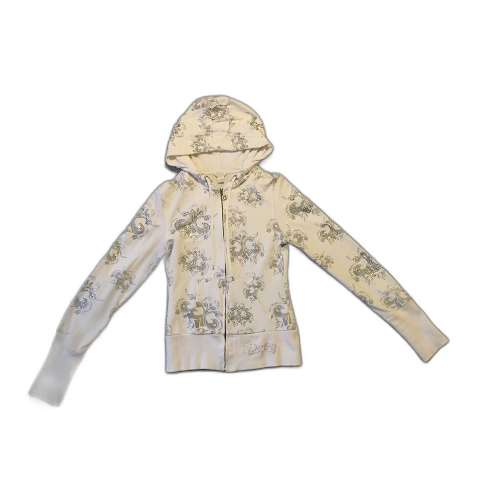 VINTAGE - DERÉON BY BEYONCE - JACKET - WHITE / GREY - SIZE M